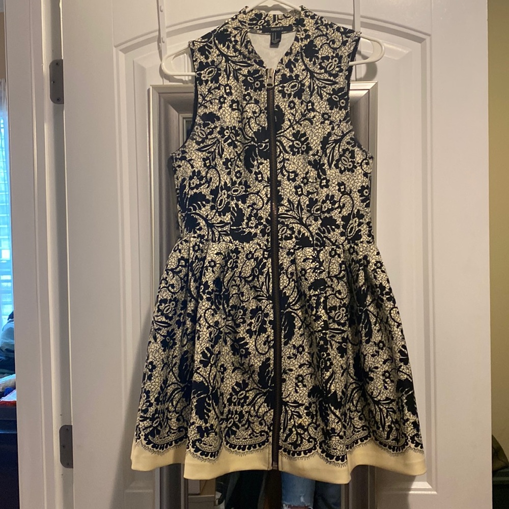 Zip up dress